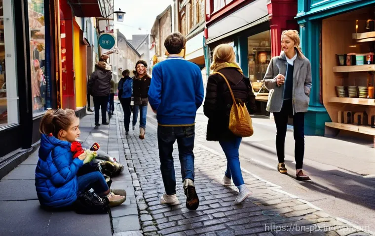워커블 시티 디자인의 생태학적 접근 - **Prompt:** A vibrant, green city scene bathed in soft, natural sunlight. Wide, tree-lined pedestria...